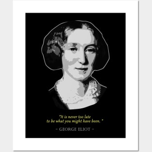 George Eliot Quote Posters and Art